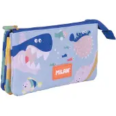 Milan 5-vakjes Odyssey Special Series Etui Blauw Man