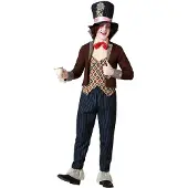 Atosa Crazy Hat Man Costume Bruin XS-S Kinderen