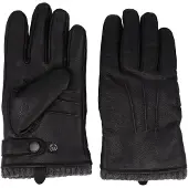 Strellson Handschoenen Leder zwart