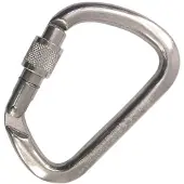 Kong Italy Aluminium Extra Grote Schroefhaak Zilver