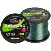 Wizard Cat 300 M Monofilament Zilver 0.800 mm