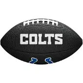 Wilson F1533XB Black Edition NFL Mini Soft Touch Team Colts voor Sport Fanzone