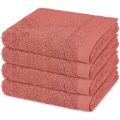 Ross Sonstiges 4 X handdoek - in set 4 pack Rubin