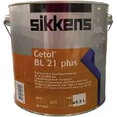 Sikkens Cetol BL 21 plus - Transparante hout impregneer beits - Satijn - Waterbasis - 077 Grenen - 2.50 L