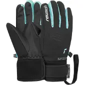 Reusch Sporthandschoenen 'Simon' aqua / zwart / wit