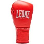 Leone1947 The Greatest Lace Artificial Leather Boxing Gloves Blauw 14 oz