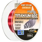Asari Titanium Scc Monofilament 1000 M Rood 0.140 mm