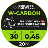 Prowess W-carbon Flurocarbon 20 M Transparant 0.300 mm