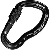 Kong Italy Ergo Screw Sleeve Karabijnhaak Zwart