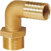 VETUS Brass Elbow Connector 19 Mm Goud