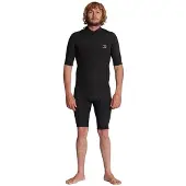 Billabong Absolute 2/2 Mm Shorty Met Korte Mouwen En Rits Op De Rug