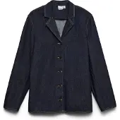 Vero Moda Blouse 'VMKanika' blauw denim