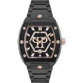 Philipp Plein Analoog horloge goud / zwart