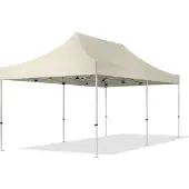 TOOLPORT 3x6 m Easy up partytent, PROFESSIONAL alu 40mm, crème