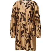 MSCH Copenhagen Jurk 'Nilla Romina' bruin / karamel