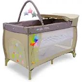 Asalvo Mix Plus Grinder Travel Cot Beige Kinderen