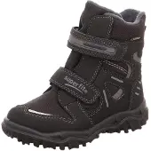 Superfit Snowboots 'Husky' donkerbruin / grijs / pastellila / wit