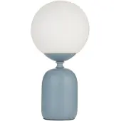 Pauleen LED Tafellamp Glowing Charm - E14 - Max. 20W - Woonkamer, Slaapkamer & Eetkamer - Blauw/Wit