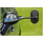 Emuk 100707 voor Audi Caravanspiegels Zwart