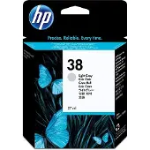 HP 38 (C9414A) inktcartridge licht grijs (origineel)
