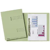 Esselte map met schuifdeklijst groen A4 (50 stuks)