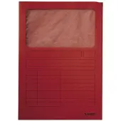 Leitz venstermap rood A4 (100 stuks)