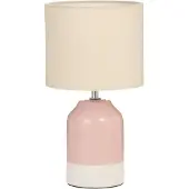 Pauleen Tafellamp Sandy Glow, paars / roze / rose, Woon-/ Eetkamer, Keramiek, Jong wonen, Tafellamp