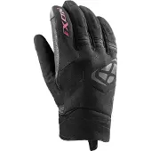 Ixon MS Mig 2 WP L Zwart Fuchsia Waterdichte Dames Handschoenen Maat M