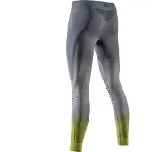X-Bionic Invent Fx Thermoregulerende Sportbroek Heren - Rhino Grijs/Licht Grijs/Geel - Maat XXL