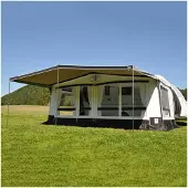 Eurotrail combi luifel 511 x 240 cm polyester grijs