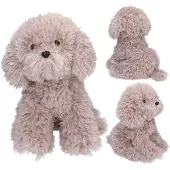 TOPModel Pluche hond Max, grijs, 30 cm. FUR EVER FRIENDS
