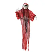 Bigbuy Decoratie - Home - Skelet - Rood - Plastic - Binnen