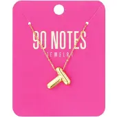 Yehwang 90 NOTES - Initial Bubble Ketting - Letter T