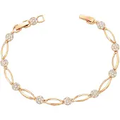 NAEMI Armband goud / wit