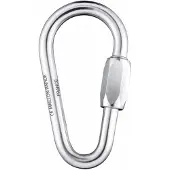 BEAL Maillon Pear Galva Karabijnhaak Zilver 10 mm