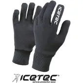 Icetec Snijvaste Schaats Handschoen Zwart S