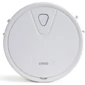 Livoo Robot Vacuum Cleaner - DOH135 - 800 Pa - 70 min - 67 dB - 500 mL - White