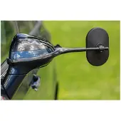 Emuk 100905 voor Skoda Caravanspiegels Zwart