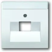 Busch-Jaeger 2CKA001710A3889 UAE-, IAE-, ISDN-contactdoos Afdekking Wit, Verkeerswit 1 stuk(s)