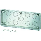 Hensel MI FM 32 Bevestigingsflens 8x M25/32 1x M25/40 WM2 300mm - Mi FM 32