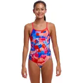 Funkita Diamond Back Swimsuit Veelkleurig 10 Years Meisje