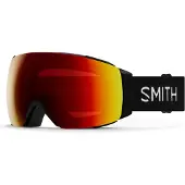 Smith - Skibrillen - I/O Mag Black Chromapop Sun Red Mirror voor Unisex - Zwart