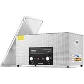 Vevor 22L Ultrasoonreiniger met verwarmingstimer en mand Professionele digitale sonische cavitatiemachine
