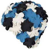 Aquafeel Flower Bathing Cap Blauw