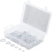 Kraftmann BGS 88140 - Assortiment rondelles Grower | M4 - M12 | 145 pièces