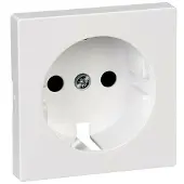 Merten centrale plaat voor Schuko-stopcontact, systeem m. BRSTPb, kleur: actieve wit