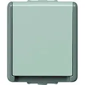 Siemens 5UB4722 Wandcontactdoos met randaarde Delta Grijs Schakelmateriaal 1 stuk(s)