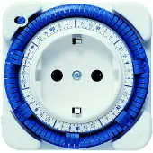 Theben Timer 27 Analoge Wekelijkse Programma Socket Schakelaar - 0270930