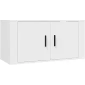 vidaXL Tv-wandmeubel 80x34,5x40 cm wit