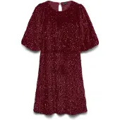 Vero Moda Cocktailjurk 'VMBella' bordeaux